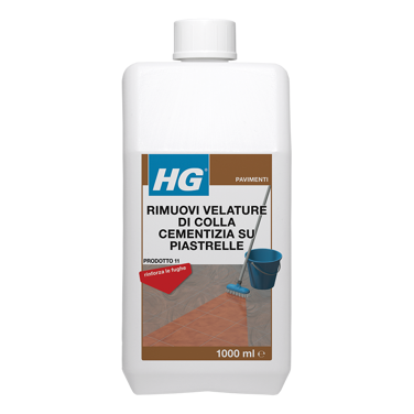 HG rimuovi velature di colla cementizia su piastrelle HG rimuovi velature di colla cementizia su piastrelle